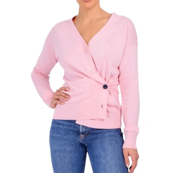 Wear Cissa The Wrap Cardigan Pink Salt XS/S - Picture 2 of 12
